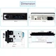 Автомагнітола MP3 SA 520 ISO +ВТ (колір відомий) (43175-SA 520_338) - зображення 6