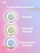 Кольцевая лампа 26 см с настольным штативом Wuw LED 10 Ватт со и держателем для телефона - изображение 4