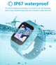 Детские смарт часы TechONE Army AFG15 4G GPS WiFi Зеленые - изображение 7
