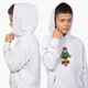 Худи детский Амонг Ас Бравл Старс Спайк (Among Us Brawl Stars Spike) Светло-серый меланж (9298-2599) 140 см - изображение 3