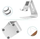 Металлическая подставка для телефона STR Aluminum Phone Stand (CR-02) - Silver - изображение 6