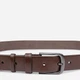 Ремень мужской из натуральной кожи Vintage leather-20709 129 см Коричневый - изображение 4