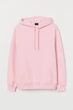 Худі Relaxed Fit H&M XL Світло-рожевий (0685814033) - зображення 1