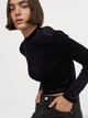 Топ женский H&M 9314442bar M Темно-фиолетовый (PS2030000151929) - изображение 1