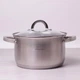 Кастрюля Mystery со стеклянной крышкой Ø22х13,5 см Kamille (2000002655121) - изображение 3