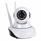 Беспроводная поворотная IP-камера видеонаблюдения WIFI Intelligent camera Q5 с датчиком движения и ночным видением на 2 антенны White - изображение 4