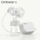 Молокоотсос электрический с бутылкой CMBear ZRX 0821 от сети, белый цвет - изображение 1