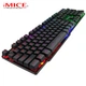 Ігрова клавіатура для ноутбука та ПК з підсвіткою Backlit keyboard iMICE AK-600 мембранна дротова USB-підсвітка під клавішами різнобарвна - зображення 7
