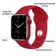 Умные смарт часы Smart Watch PL-6 PRO Max, голосовой вызов, температура тела, тонометр, оксиметр, режим спорт, прогноз погоды, для мужчин и женщин, красные (000438635) - изображение 1