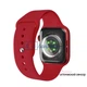 Умные смарт часы Smart Watch PL-6 PRO Max, голосовой вызов, температура тела, тонометр, оксиметр, режим спорт, прогноз погоды, для мужчин и женщин, красные (000438635) - изображение 4