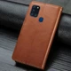 Шкіряний чохол-книжка GETMAN Gallant (PU) для Samsung Galaxy A21s Коричневый - изображение 5