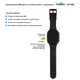 Смарт-годинник Amigo GO008 MILKY GPS WIFI Black (873291) - зображення 4