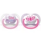Пустышка Philips AVENT Ultra Air I love... для девочек 0-6 мес. (SCF080/02) - изображение 1
