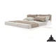 Двуспальная парящая кровать с подсветкой Buddhabed Rock Fly Big-size 180X200 Белая - изображение 2