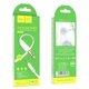Кабель 3,5 на 3,5 HOCO UPA16 mini jack 3,5 mm AUX audio cable (2м). White - изображение 5