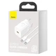 Сетевое зарядное устройство с входом Type-C BASEUS Super Si Quick Charger |1Type-C, 3A/25W, PD/QC|. White - изображение 7