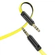 Кабель 3,5 на 3,5 HOCO UPA16 mini jack 3,5 mm AUX audio cable (1м). Yellow - изображение 2