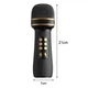Караоке мікрофон безпровідний Wster WS-898 (USB, microSD, AUX, FM радіо, Bluetooth 5.0) Чорний - зображення 2