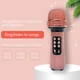 Караоке мікрофон безпровідний Wster WS-898 (USB, microSD, AUX, FM радіо, Bluetooth 5.0) Чорний - зображення 5