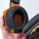 Игровые наушники Kotion Each G2000 с микрофоном и подсветкой геймерские наушники Black-Orange - изображение 4