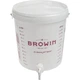 Ємність для бродіння (ферментер) з кришкою і краном 15 л, BROWIN 340416 - зображення 1