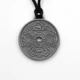 Амулет кулон Корейская Монета Счастья Semantic Jewelry Серебрение 2.5 x 2.5 x 0.3 см - изображение 2