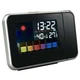Настольные часы с метеостанцией и проектором времени Kronos 8190 Black - изображение 1
