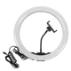 Кольцевая светодиодная лампа LED RING FILL LIGHT 30 см + держатель телефона (2205) - изображение 4