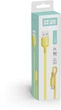 Кабель ColorWay USB - Type-C (soft silicone) 2.4а 1 м Yellow (CW-CBUC043-Y) - изображение 5