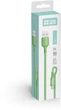 Кабель ColorWay USB - Type-C (soft silicone) 2.4а 1 м Green (CW-CBUC042-GR) - изображение 3