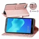 Чехол Vintage для Honor 7A / DUA-L22 (5.45") книжка с тиснением Розовый - изображение 6