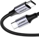 Кабель зарядний Ugreen USB 2.0 Type-C to Type-C PD QC 4.0 з нейлоновою опліткою 2М (US261) - зображення 1