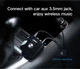 Bluetooth-адаптер Ugreen Беспроводной Bluetooth 5.0 аудио приемник 3.5 mm AUX и 2RCA (10399) черный - изображение 6