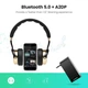 Bluetooth-адаптер Ugreen Беспроводной Bluetooth 5.0 адаптер приемник 3.5мм с микрофоном (30348) черный - изображение 3