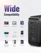 Зарядное устройство Ugreen GaN 65W 4 USB PD QC3.0 QC4.0 FCP 3C1A (CD224) - изображение 6