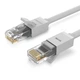 Патч корд Ugreen мережевий кабель 1000 Mбіт\с Ethernet RJ45 Cat 6 круглий 0.5М Gray (NW102) - зображення 1