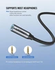 Переходник Ugreen кабель Type-C 3.5 mm для наушников 11 см (AV142) - изображение 8