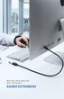 Удлинитель Ugreen US129 USB 3.0 AM / AF штекер - разъём 2М (10373) - изображение 4
