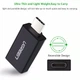 Адаптер Ugreen перехідник OTG Type-C to USB 3.0 Black (US173) - зображення 3