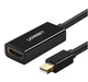 Переходник Ugreen Mini DisplayPort to HDMI Full HD Thunderbolt 2 Black (MD112) - изображение 1