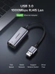 Сетевой адаптер Ugreen USB 3.0 to Gigabit RJ-45 Ethernet Card adapter (CM209) - изображение 2