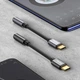 Переходник Baseus адаптер 9CM Type-C to 3.5 mm Gray (CATL54-0G) - изображение 2
