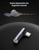 Перехідник UGREEN адаптер для навушників Type-C - 3.5 mm кутовий (AV154) - зображення 5