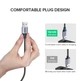 Зарядний кабель Ugreen Micro USB 2.0 5V2.4A 3M Black (US290) - зображення 5