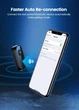 Bluetooth-адаптер Ugreen беспроводной Bluetooth 5.0 адаптер приемник с микрофоном 3.5мм (CM279) черный - изображение 6
