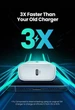 Быстрое зарядное устройство Ugreen Quick charge 4.0 PD 3.0 20W + Кабель Ugreen MFi USB-C to Lightning 1M «‎CD137» - изображение 4