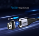 Конектор Ugreen перехідник зарядний Micro USB 5V2.4A магнітний (ED023) - зображення 6