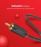 Кабель аудио UGREEN AV104 2RCA to 2RCA 1 м Black (30747) - изображение 9