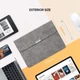 Чехол папка Ugreen 12.9" для планшета Grey (LP187) - изображение 2