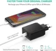 Швидкий зарядний пристрій Ugreen USB Type-C PD 2.0 QC 3.0 30W Black «CD127» - зображення 1